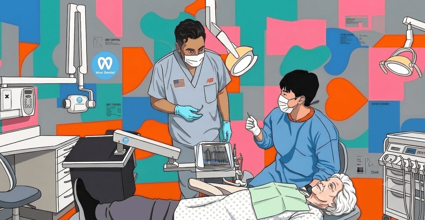 Woo Dental clinicians providing attentive care